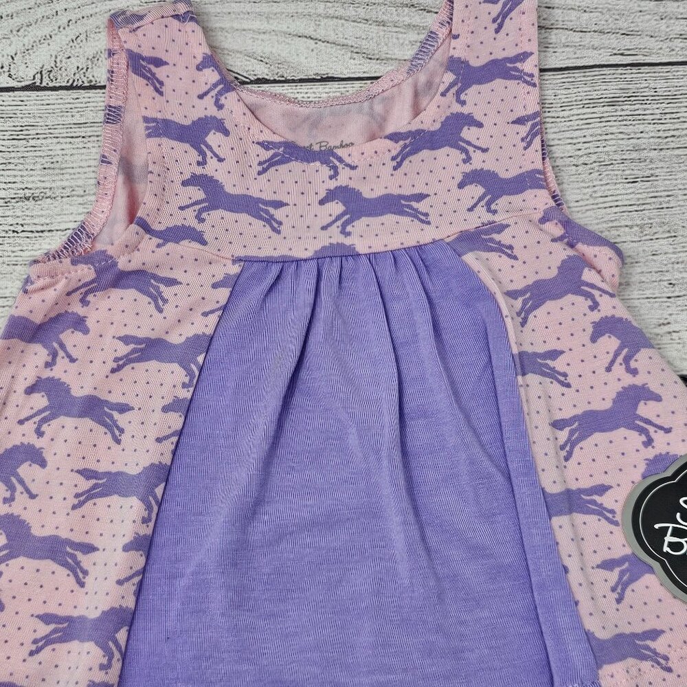 NWT Sweet Bamboo Girls Dress Size 3-6‎ months